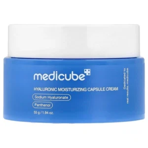 Medicube, Крем с хиалуронова киселина в капсули, Хидратиращ и успокояващ крем, 55 g