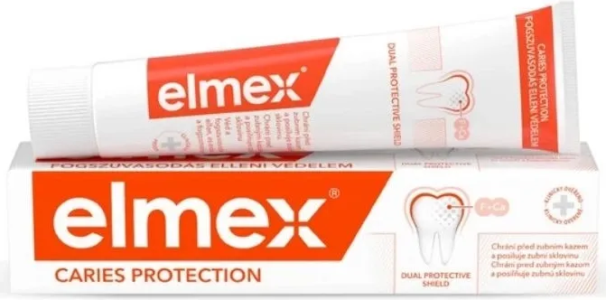 Elmex, Паста за зъби за защита от кариеси, 75 ml