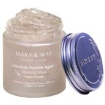 Mary&May, Маска за сън с пептиди от невен, Успокояваща и регенерираща нощна маска, 110 g