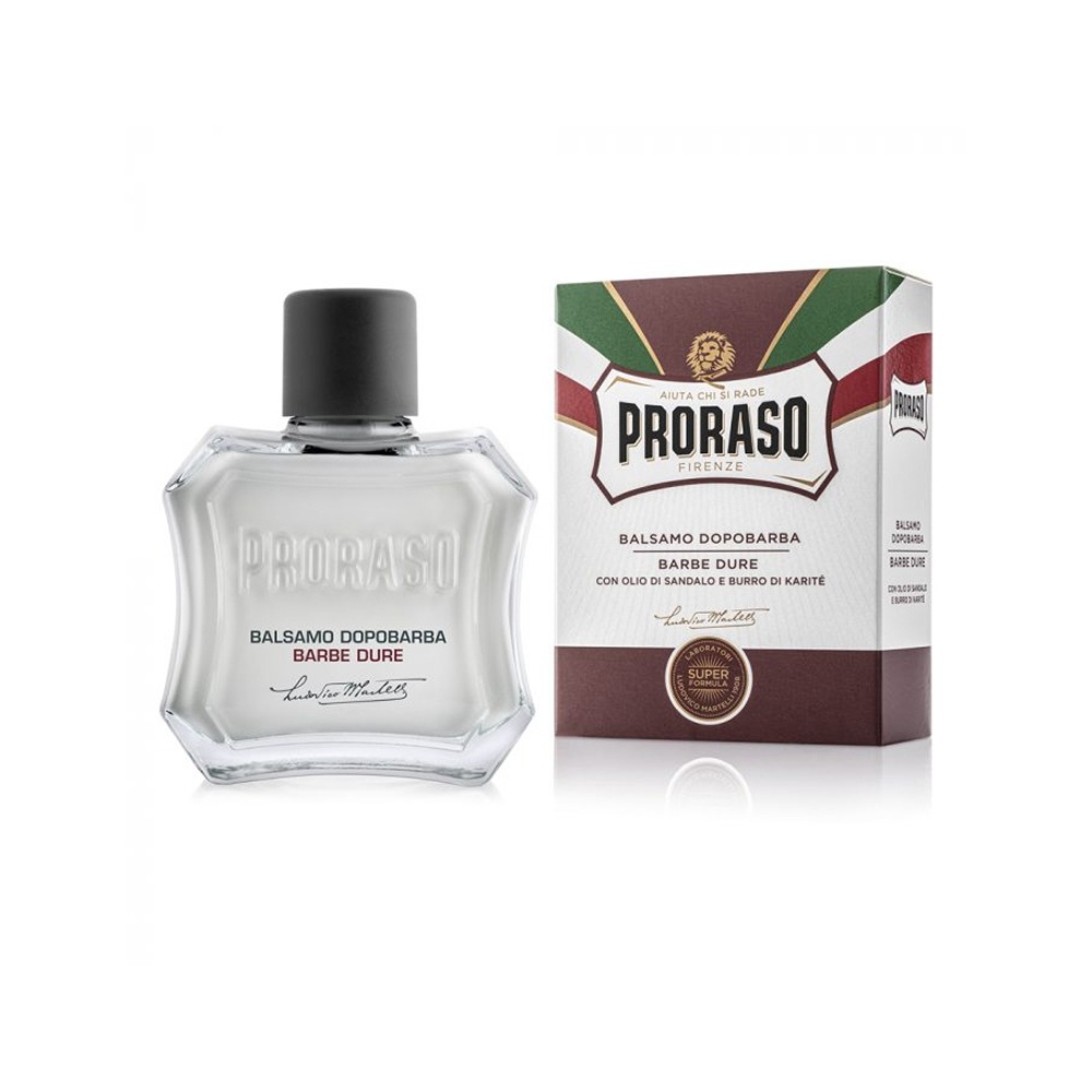Proraso, Бальзам след бръснене с сандалово дърво и шеа, Успокояващ и хидратиращ бальзам, 100 ml