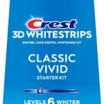 Crest Benzi 3D Whitestrips Classic Vivid, 10 пакета, 6% концентрация, лечение за избелване на зъби