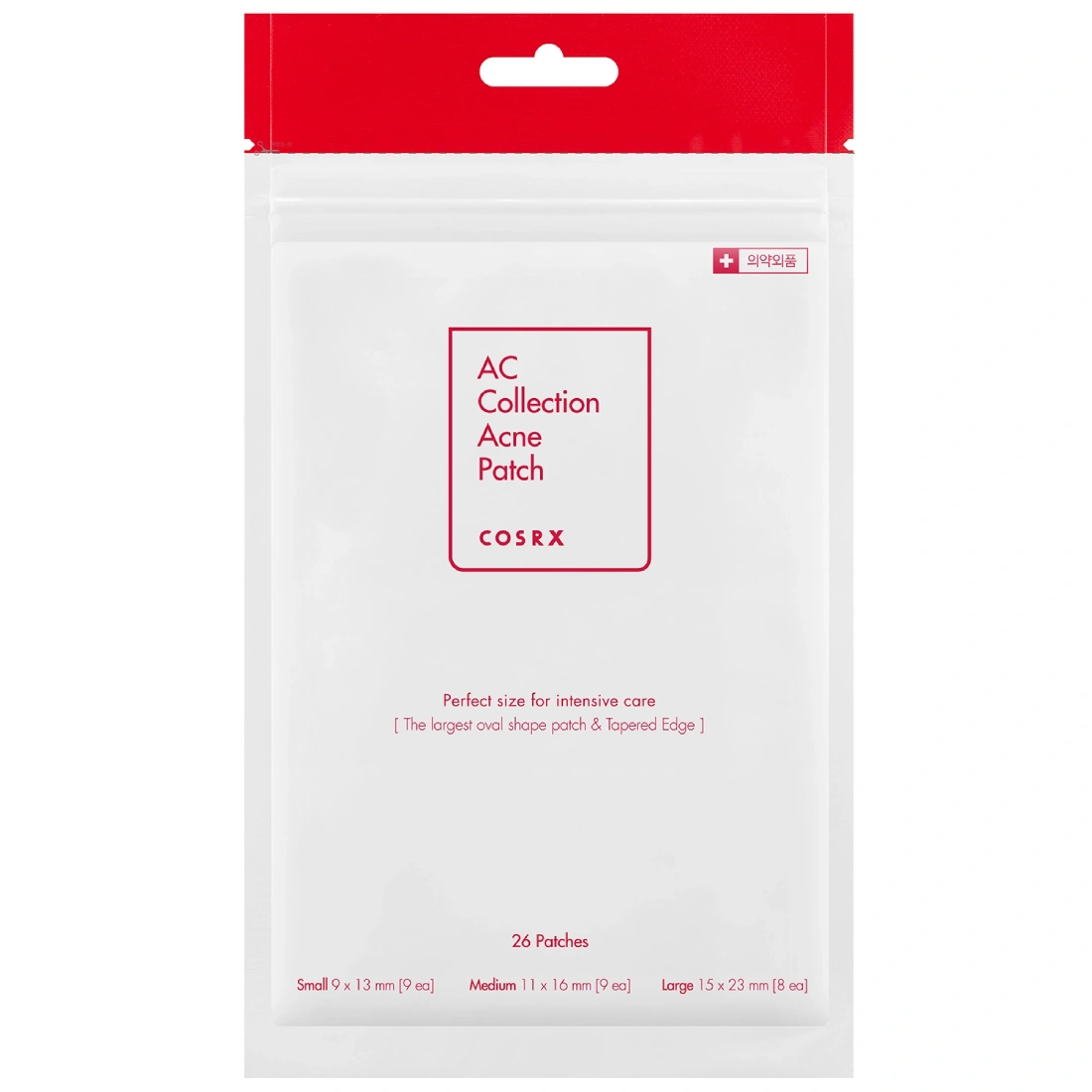 Cosrx, AC Collection Acne Patch, Успокояващи хидроколоидни лепенки за акне, 26 бр.