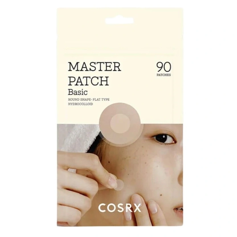 Cosrx, Master Patch Basic, Хидроколоидни лепенки за локална грижа, 90 лепенки