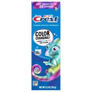 Crest, Дентална паста за деца с променящи се цветове, 119 g