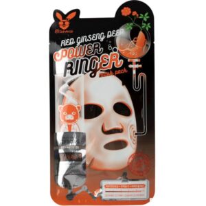 Elizavecca, Milky Piggy Red Ginseng PowerRinger Mask, Маска с женьшен, 23 ml