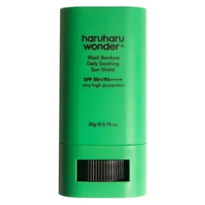 Haruharu WONDER Черен бамбук Дневен успокояващ слънцезащитен крем SPF50+ PA++++ (20 g)
