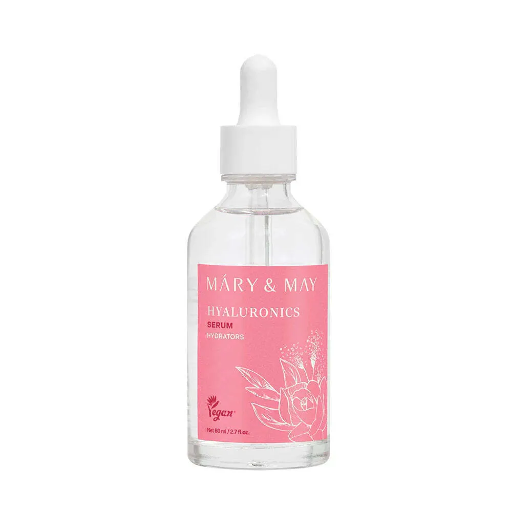 Mary&May, Хиалуронов серум, Интензивен хидратиращ серум с ХА, 80 ml