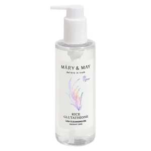 Mary&May, Rice Glutathione LHA Cleansing Oil, Нежно ексфолиращо почистващо масло, 200 ml