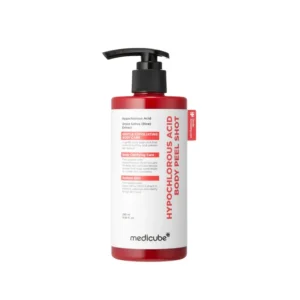 Medicube, Хипохлорна киселина за тяло, спрей за нежно ексфолиране, 280ml
