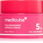 Medicube, TXA Niacinamide Capsule Cream, Изсветляващ и изравняващ крем, 55g