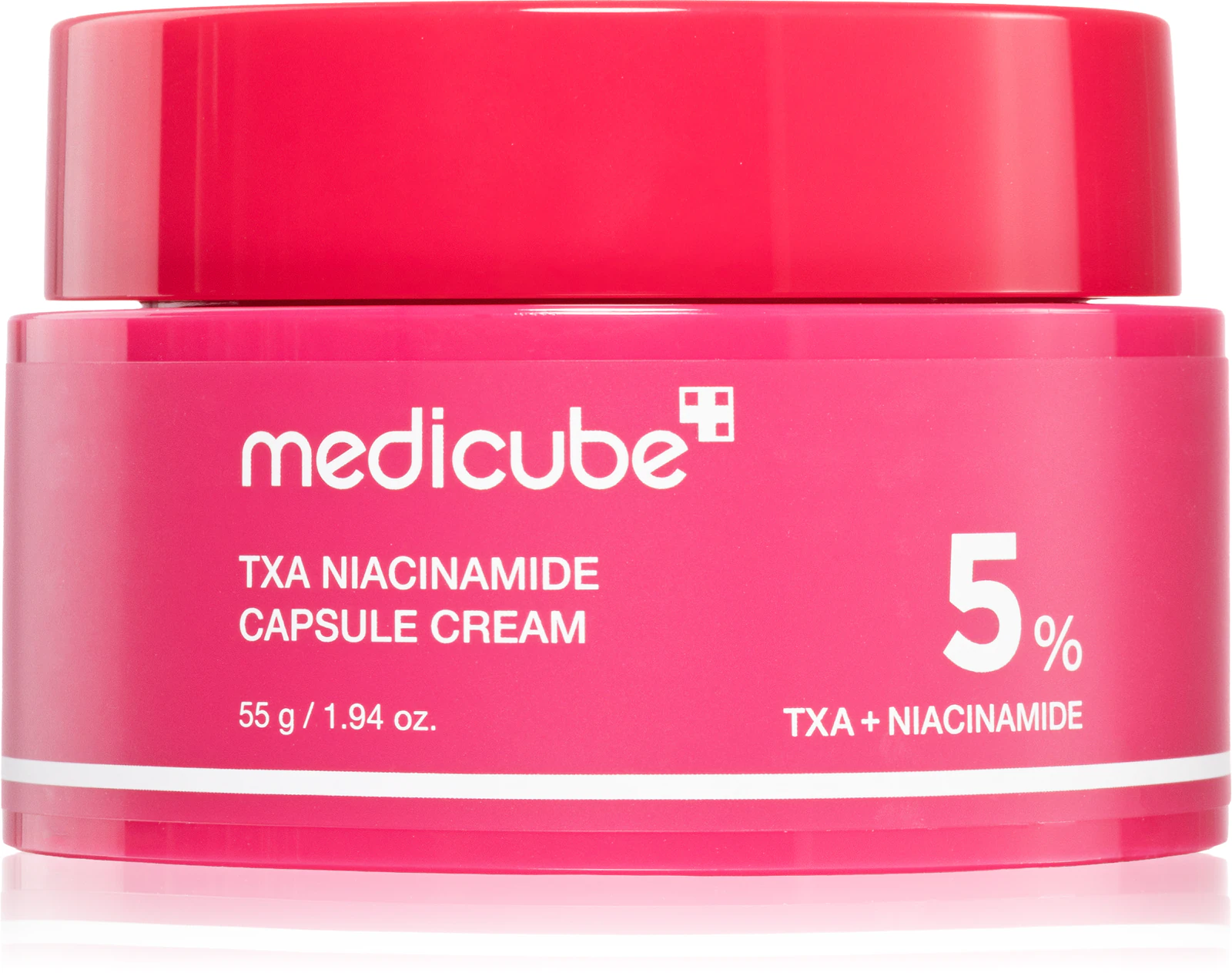 Medicube, TXA Niacinamide Capsule Cream, Осветляващ и изравняващ крем, 55g