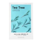 Missha, Airy Fit Sheet Mask Tea Tree, Успокояваща почистваща маска, 19 g