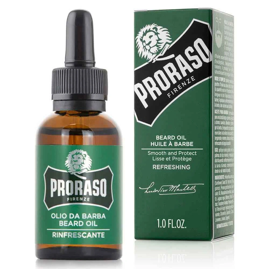 Proraso, Масло за брада Refreshing, Улей за освежаване на брадата, 30 ml