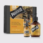 Proraso, Комплект за грижа за брадата Wood & Spice, Масло и шампоан за брада, 30 ml + 200 ml
