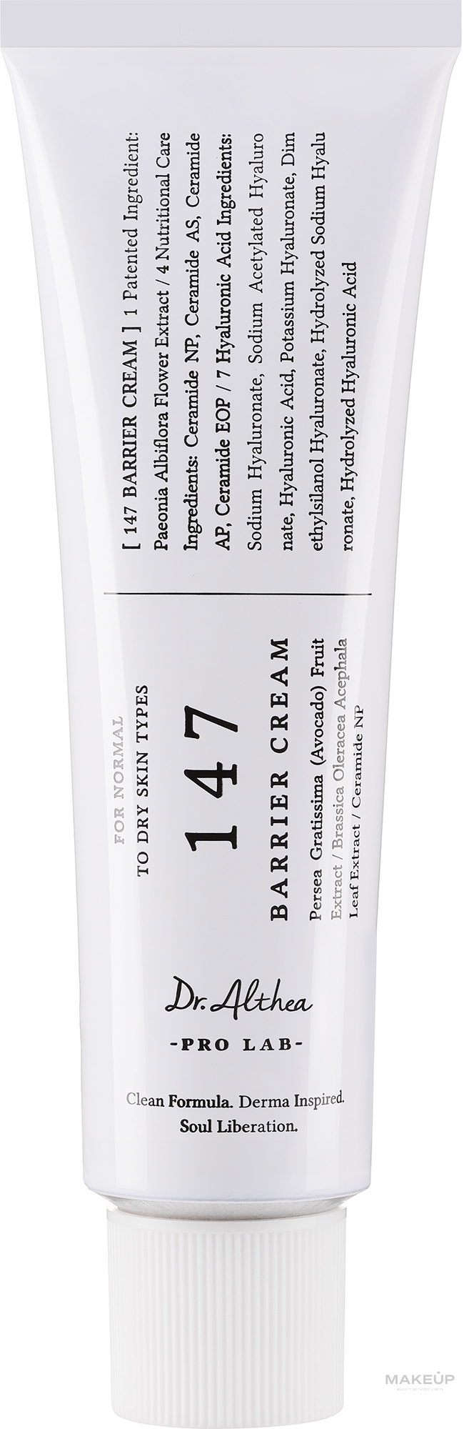 Dr. Althea, 147 Barrier Cream, Крем за възстановяване на кожната бариера, 50 ml