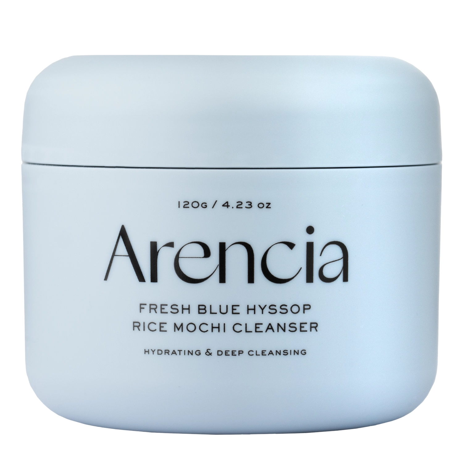 Arencia, Blue Hyssop Rice Mochi Cleanser, Гел за почистване на лице, 120 g