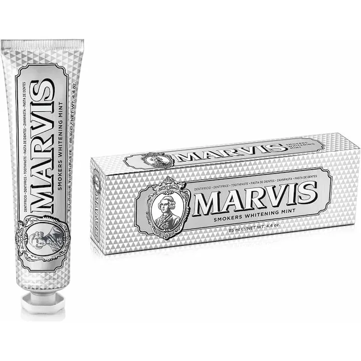 Marvis, Паста за зъби за избелване с мента, 85 ml