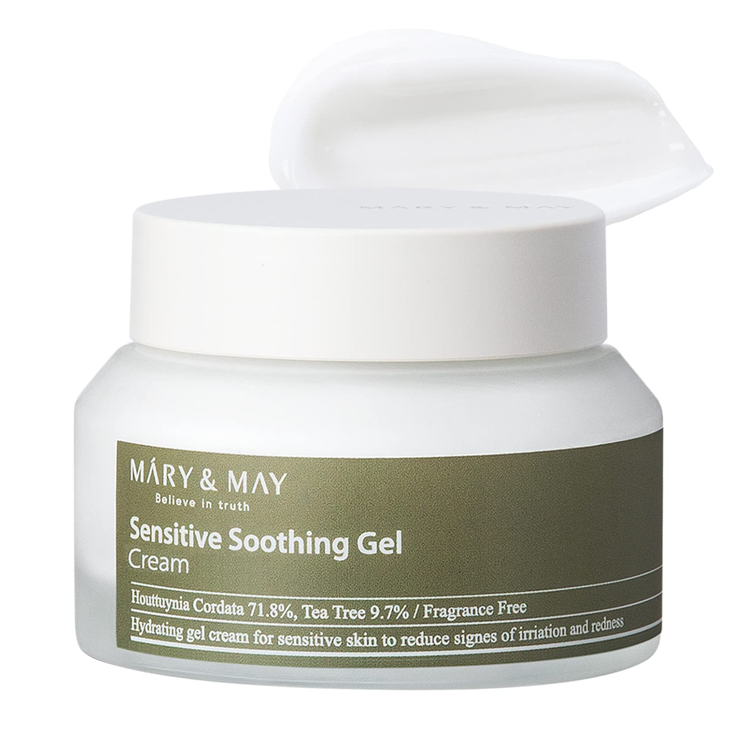 Mary&May, Гел крем за успокояване на чувствителна кожа, 70 g