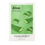 MISSHA, Airy Fit Sheet Mask Aloe Vera, Хидратираща и успокояваща маска, 19 g
