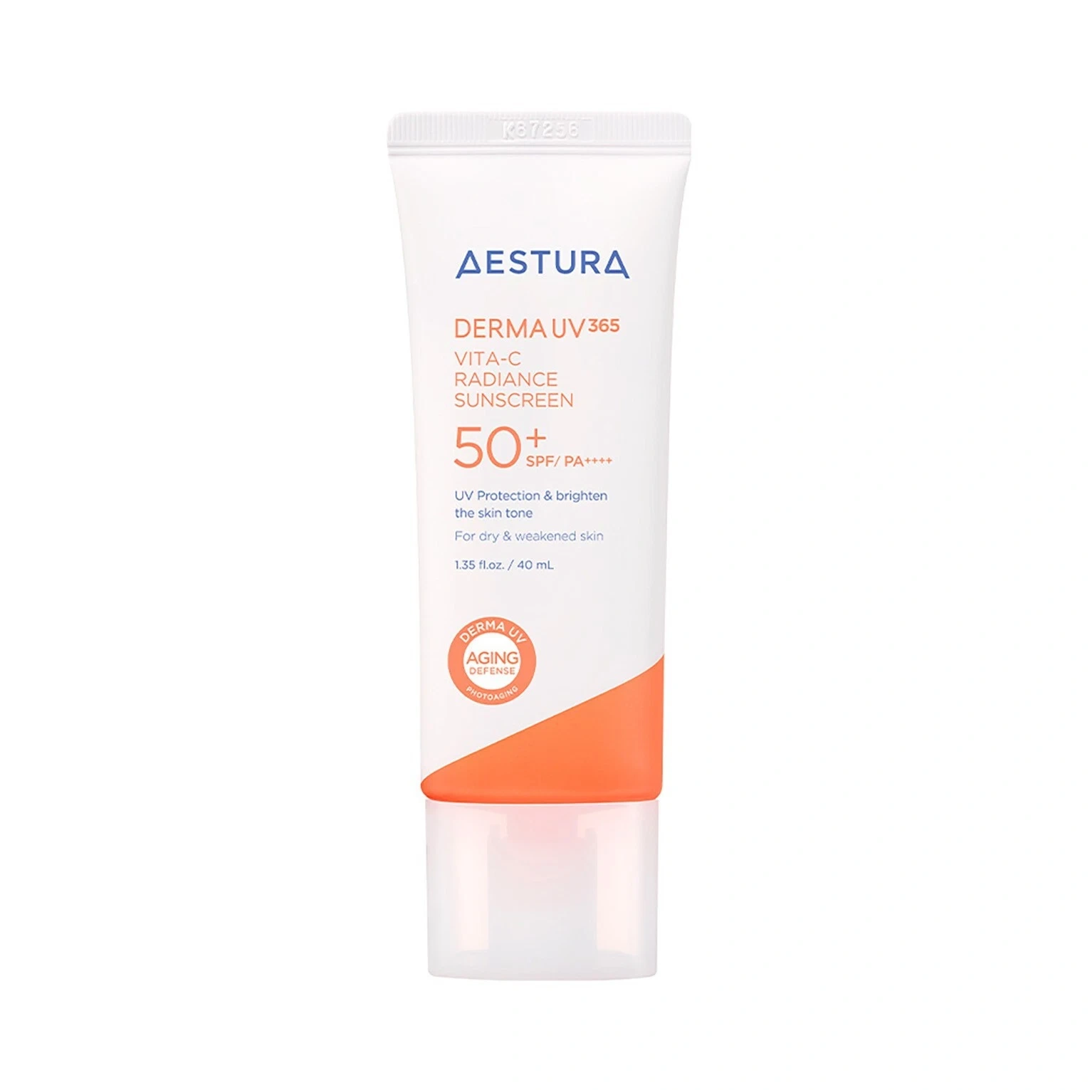 Aestura, Derma UV365 Vita‑C Radiance Sunscreen, Защита и ревитализация, 40 ml