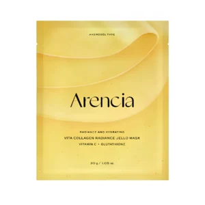 Arencia, Vita Collagen Radiance Jello Mask, Хидратираща и осветяваща маска, 30g
