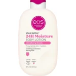 Eos, Shea Better Body Lotion Strawberry Dream, хидратиращ крем за тяло с шеа, веган, 473 ml