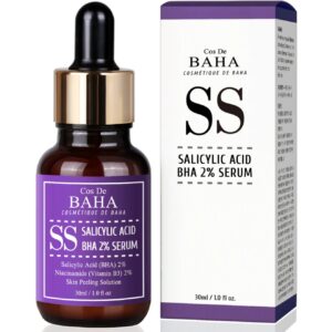 Cos De BAHA, SS Салицилова киселина BHA 2% Серум, Ексфолиращ и изсветляващ серум, 30 ml